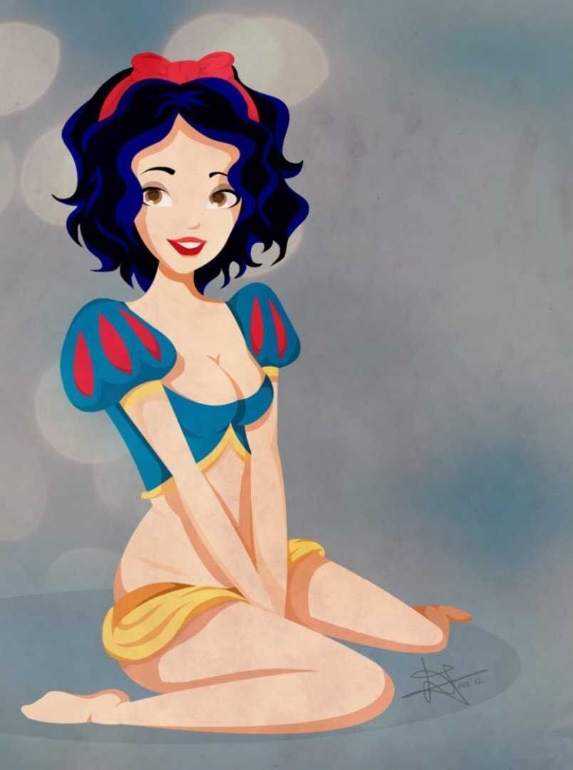 Disney princess snow white pin up-hot porn